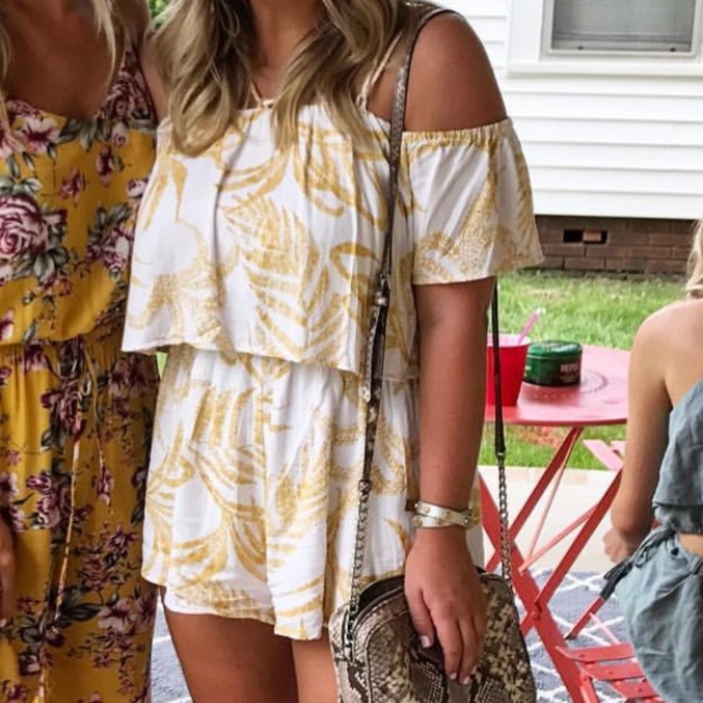 Mink pink romper